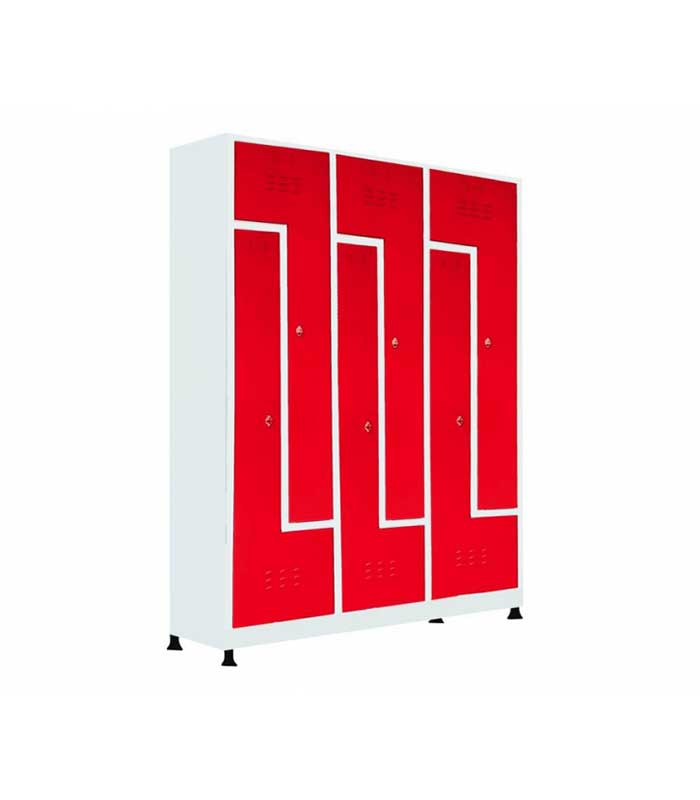 KSC SD-6Z 6 Kapılı Z Tipi Soyunma Dolabı